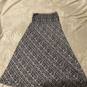 dakini xs patterned skirt y2k